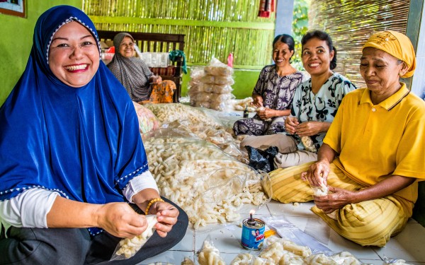 Toegang tot krediet voor vrouwen met een laag inkomen op het platteland van Indonesië